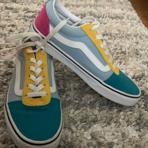 Color block Vans